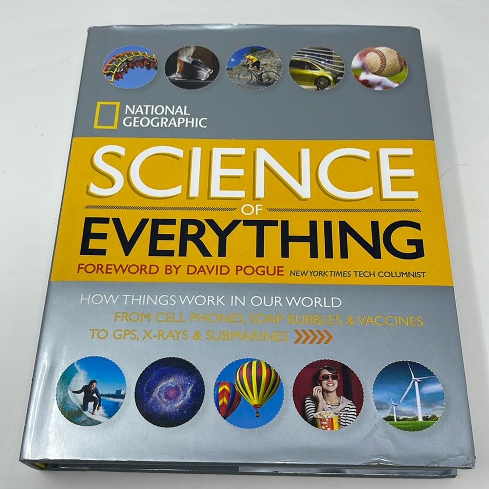 NATIONAL GEOGRAPHIC: Science of Everything Hardcover Book